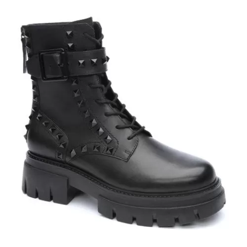 ASH Lucas Studs | Studded Combat Boots Black Fashion