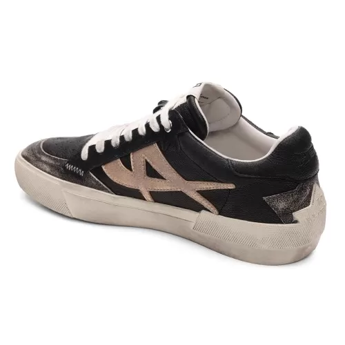 ASH Moonlight Vintage Metallic Sneaker Black/Gold Best Sale