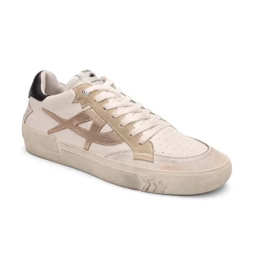 ASH Moonlight Vintage Metallic Sneaker Black/Gold Best Sale