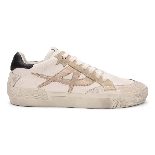 ASH Moonlight Vintage Metallic Sneaker Black/Gold Best Sale