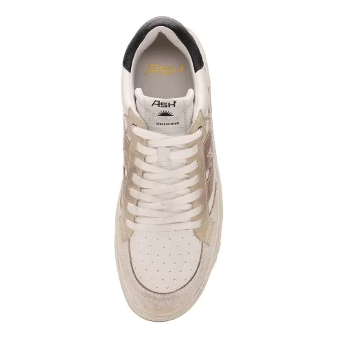 ASH Moonlight Vintage Metallic Sneaker Black/Gold Best Sale