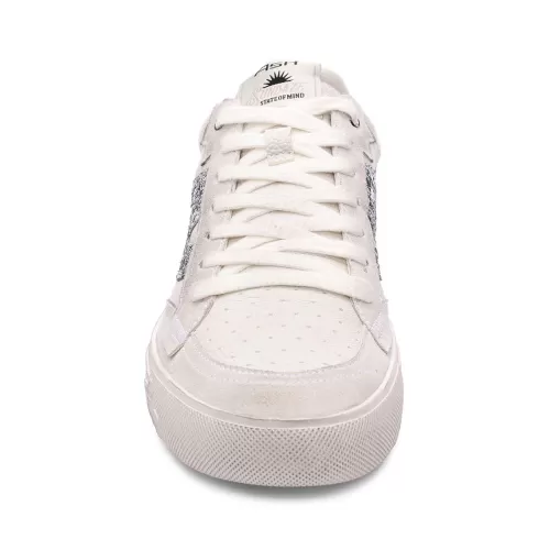 ASH Moonlight Vintage Off-White Glitter Sneakers | Off-White/Silver/Black Hot