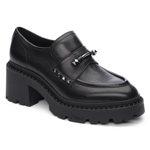 ASH Nelson Studded Loafers | Women's Loafers | Black Store