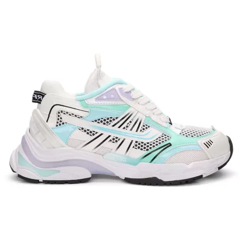 ASH Race Mesh Fion Sneaker White/HypeMint/Black Fashion