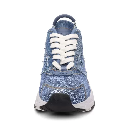 ASH Race Strass Denim Sneakers - Women's | DarkBlueWash Best Sale