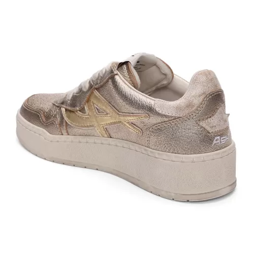 ASH Starlight Bis Vintage Silver Metallic Sneakers | DarkSilver/White Fashion