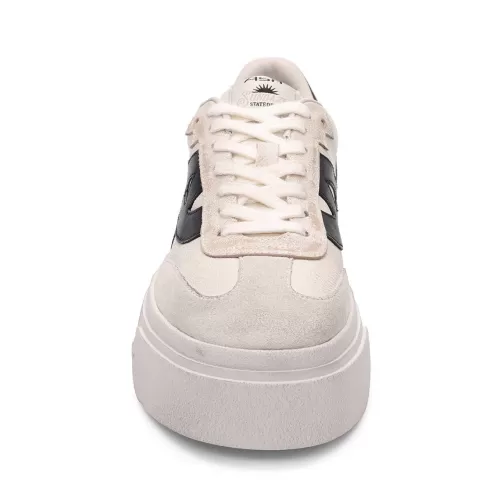 ASH Starmoon Platform Sneaker OffWhite/Beige-White/Black Online